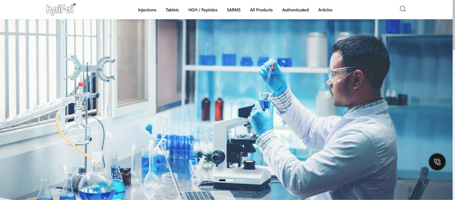 Screenshot of keifeipharma.com — counterfeit site, not affiliated with KEIFEI